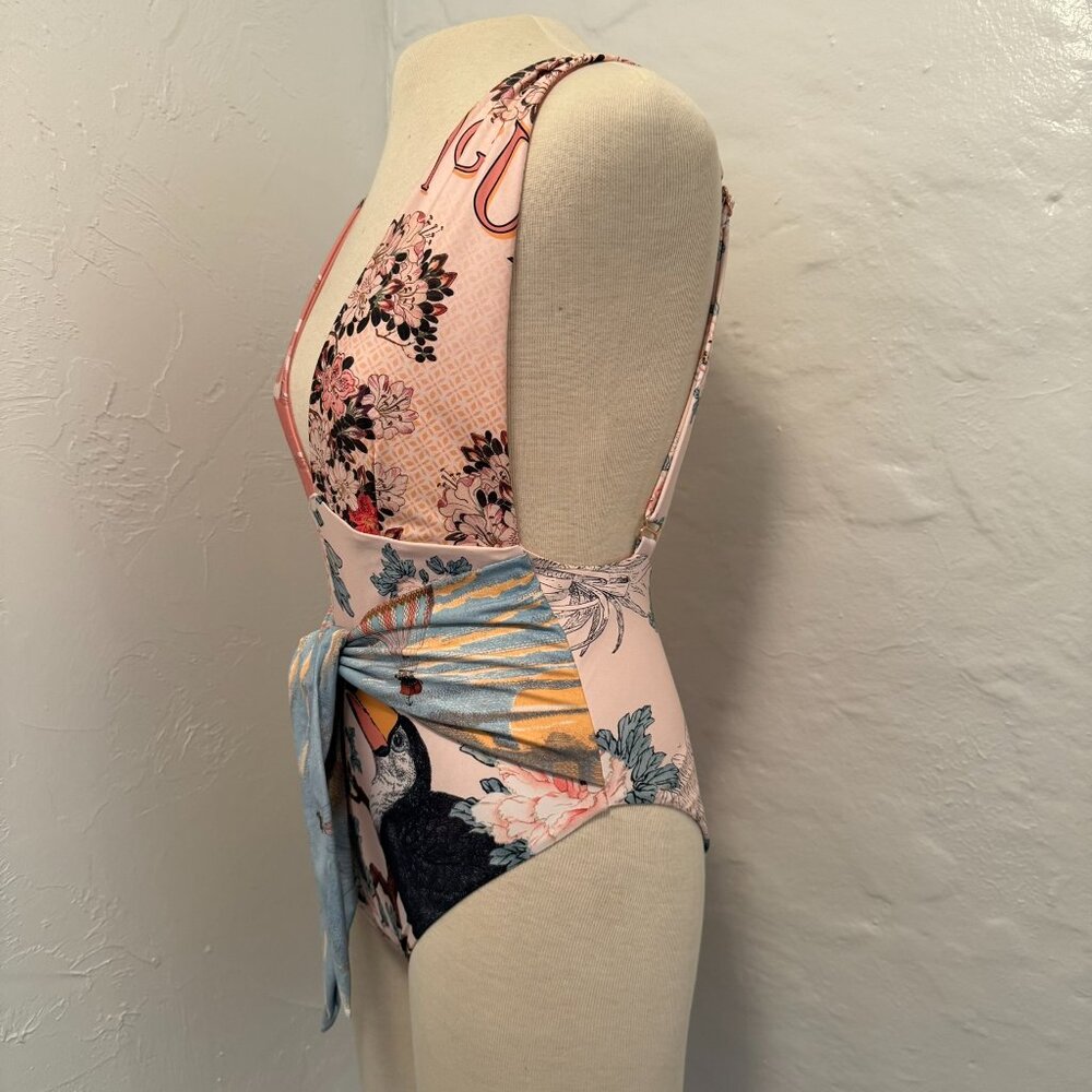 Agua Bendita Florentina Zola One Piece NWOT L - Picture 9 of 14